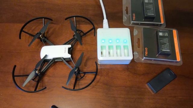 Dji Ryze Tello Battery hub Multi Charger Intelligent Charging 4 and 1 смотреть онлайн