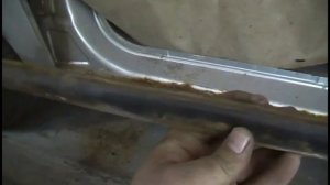 Opel Meriva- замена порогов