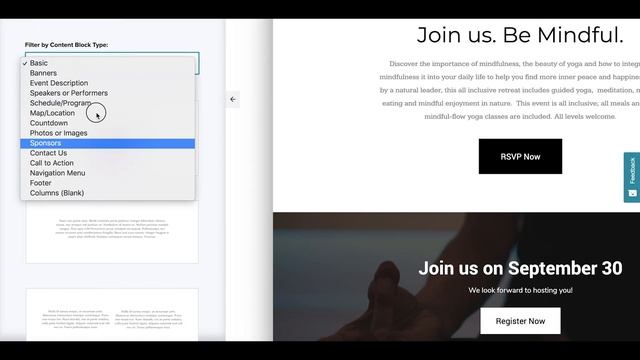 EventCreate - Event Website Editor Demo смотреть онлайн