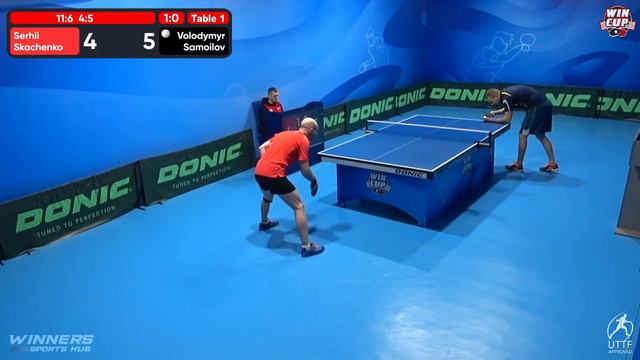 07:00 Serhii Skachenko 3 - 0 Volodymyr Samoilov West 1 WIN CUP 31.01.2023 | TABLE TENNIS WINCUP смотреть онлайн