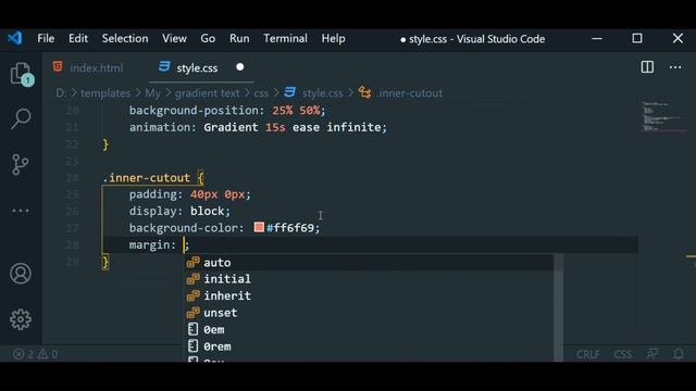 Gradient Text Animation [ HTML, CSS & JS ] | Omnibits смотреть онлайн
