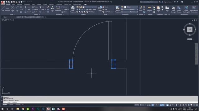 AutoCAD - Blocos (Comando EDIT BLOCK IN PLACE) смотреть онлайн