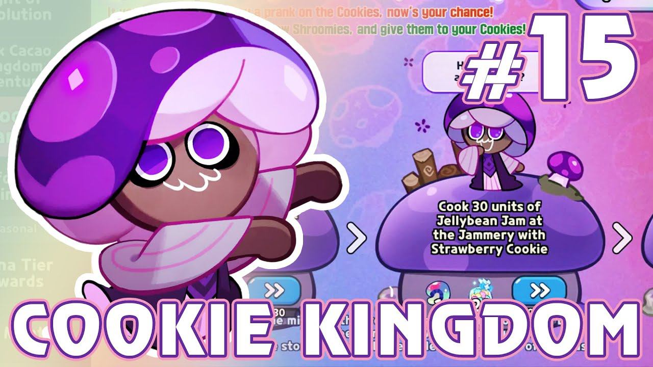 1 апреля! Шруми и разноцветные грибочки - Cookie Run: Kingdom смотреть онлайн