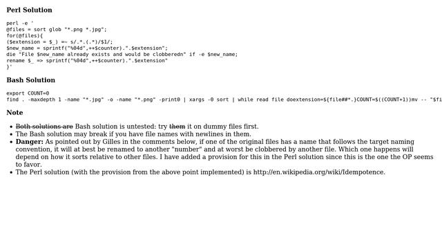 Unix & Linux: Batch rename files with unknown names and unknown extensions (3 Solutions!!) смотреть онлайн