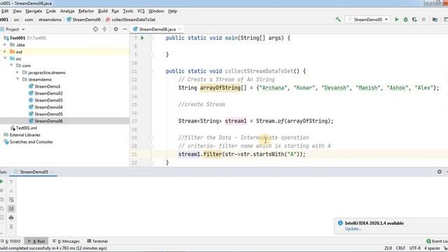 How to collect Stream Data to Set смотреть онлайн