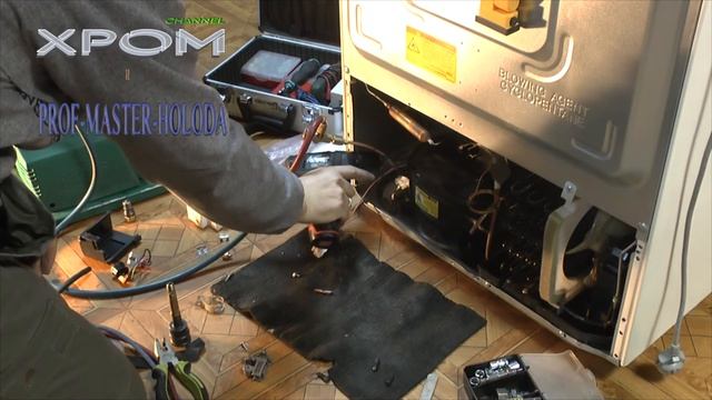 Замена линейного компрессора на "простой" смотреть онлайн