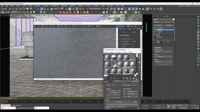 Booth modeling in 3ds max and Corona rendering Tutorial смотреть онлайн
