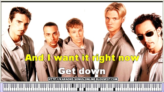 Backstreet Boys - Get Down | You're The One For Me| Free karaoke songs online. смотреть онлайн