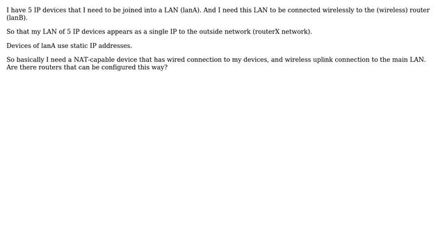 create a LAN with wireless uplink смотреть онлайн