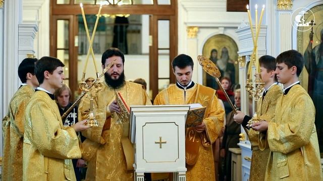 архидиакон Тимофей (Цисмалидис). Чтение Евангелия смотреть онлайн