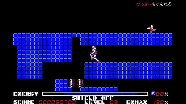 THEXDER (PC88) ALL CLEAR LEVEL 01-06 смотреть онлайн
