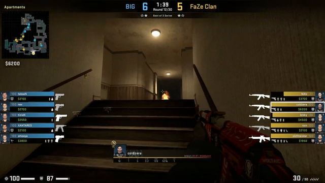 CS:GO POV Demo FaZe coldzera (31/10) vs BIG (de_inferno) смотреть онлайн