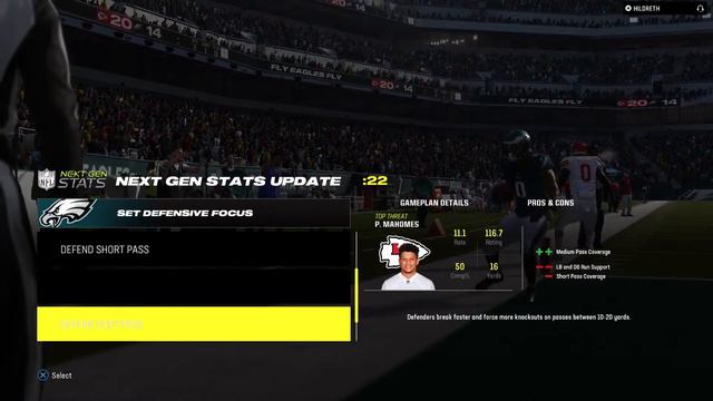 OTSS 2027 Season Week 17 (8-7) KC @ (10-5) PHI. смотреть онлайн