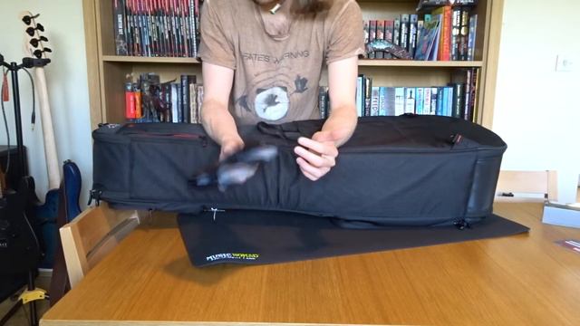 GEAR REVIEW: Gator Double Guitar Bag, keeps your guitars safe with tons of room for accessories! смотреть онлайн