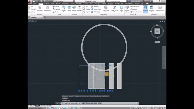 AutoCAD 2014 Cup 3D Modeling Part 3: Adding Text. смотреть онлайн