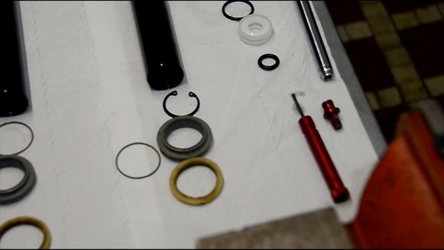 Полная переборка RockShox Reba RL с  заменой ремкомплекта