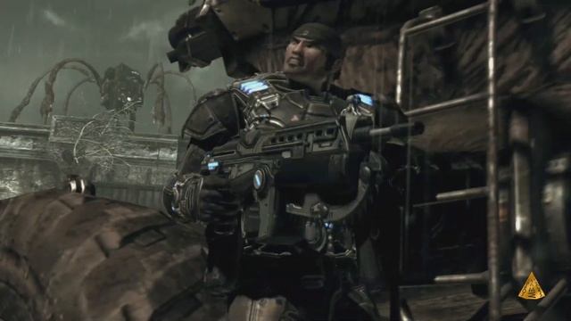 Gears of War 2 - All Cinematics (incl. Road to Ruin mission) смотреть онлайн