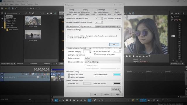 How to properly enable GPU Acceleration inside VEGAS Pro 17 (No Flicker!) смотреть онлайн