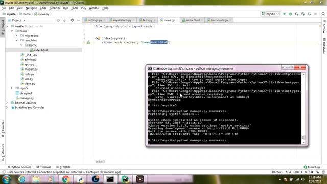 Django 2.1 || How to templates works and how to add HTML file in Django || Hindi смотреть онлайн