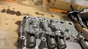 Powershift 6dct450 Ford, ремонт гидроблока, замена соленоидов гидроблока и прошивка модуля tcm