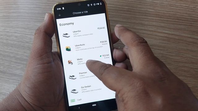 4K | Uber cab booking | step by step process in telugu смотреть онлайн