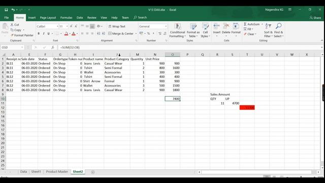 Power BI DAX Tutorial (5/50) - What is Sum and SumX смотреть онлайн