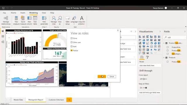 Row Level Security (RLS) in Power BI - How to hide sensitive data смотреть онлайн