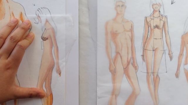 Making Your Fashion Figures 3D With Shadows смотреть онлайн