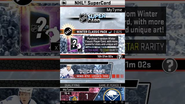NHL Supercard - 500 Sub Give Away UPDATE!!! Deadline Extended!!! смотреть онлайн