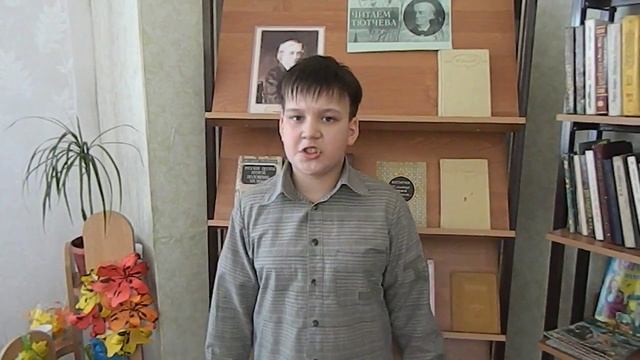 Слободчиков Егор читает "Пожары" Ф.Тютчева смотреть онлайн