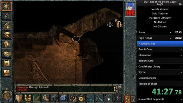 Baldur's Gate Vanilla Max Difficulty Solo Conjurer No Reload No Glitches Part 2 смотреть онлайн