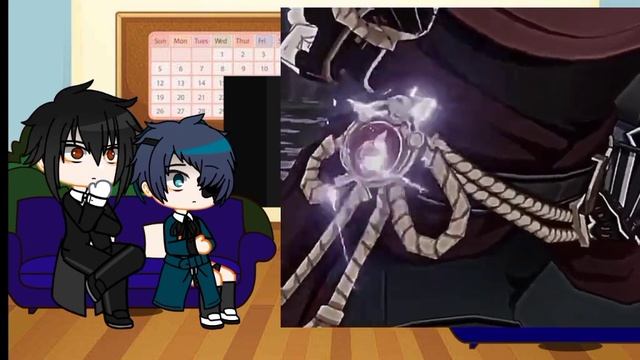 Ciel and Sebastian reacts to F!Y/n || Credits in description|| @AsteriaSorin смотреть онлайн