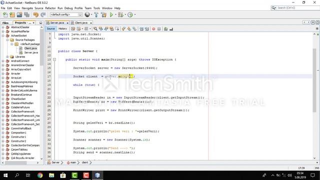 Java İle Socket Programlama Socket Programing With Java YouTube смотреть онлайн