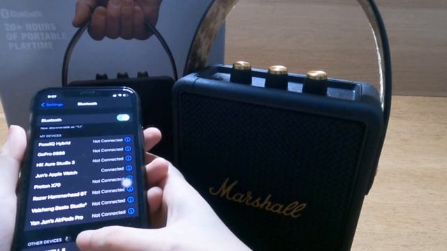 Marshall Stockwell II Unboxing смотреть онлайн
