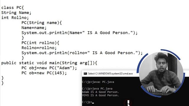 Constructor Overloading In Java || Constructor Overloading With An Example || Java Constructor || смотреть онлайн