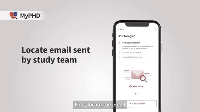 MyPHD iOS and Android App Login Tutorial смотреть онлайн