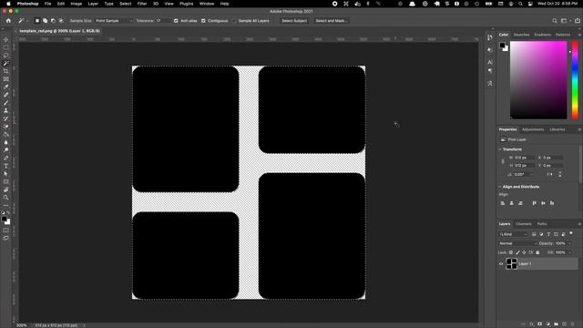 Photoshop: Change Color using Magic Wand Tool смотреть онлайн
