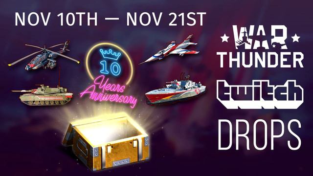 Twitch Drops - 10th Anniversary смотреть онлайн