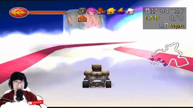 CARA JAGO MAIN CHOCOBO RACING PS1 - Nostalgia Chocobo Racing Gameplay Indonesia смотреть онлайн