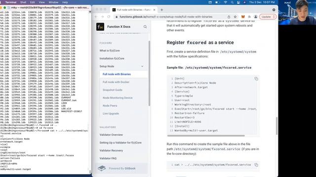 LIVE SESSION: Function X Public Validator Setup training -- Running the Node by Daemon смотреть онлайн