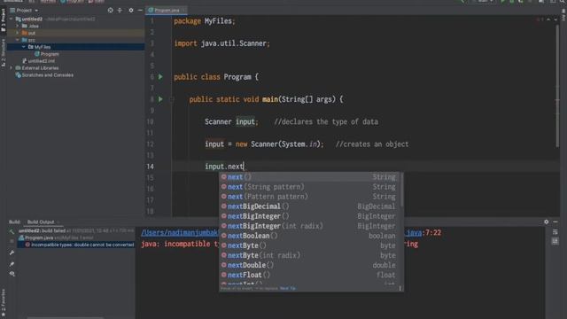 [JAVA] 1c input from console смотреть онлайн