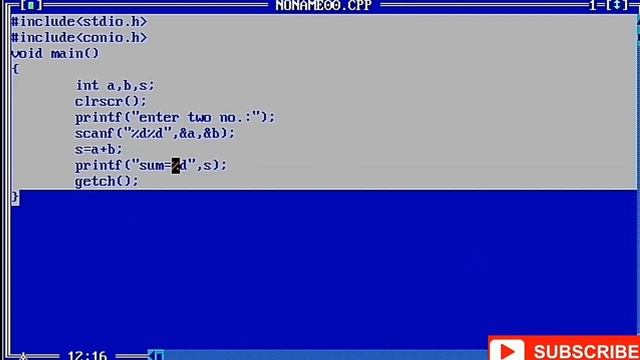 C language getch() & clrscr() | Learn Coding смотреть онлайн