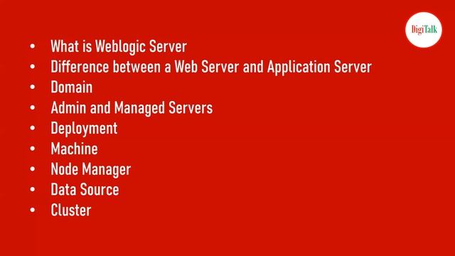 Under Oracle Weblogic Server Basic Concepts - For Beginners смотреть онлайн
