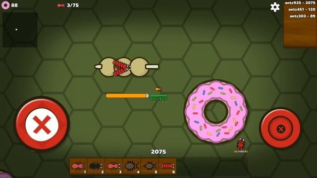 ЭВОЛЮЦИЯ ЖУКОВ - Новая io Игра на андроид Antzer.io смотреть онлайн