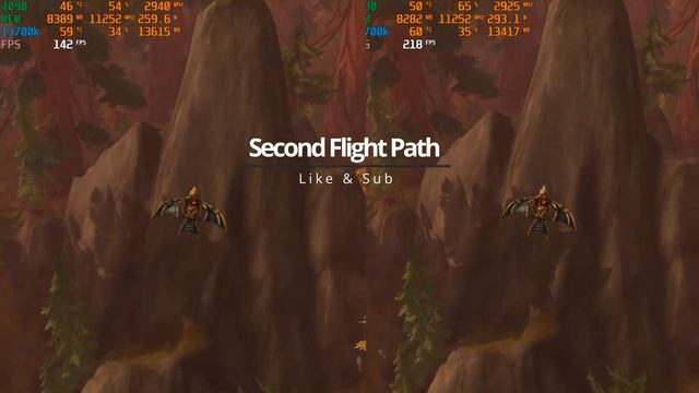 Wow Benchmark 4090 RTX ON Split Screen World Test Dragon Isle World of warcraft Beta смотреть онлайн