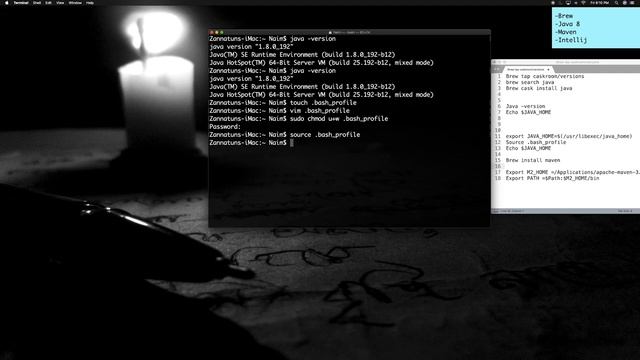 Brew, Java, Maven, Intellij -Idea installation on Mac OS смотреть онлайн