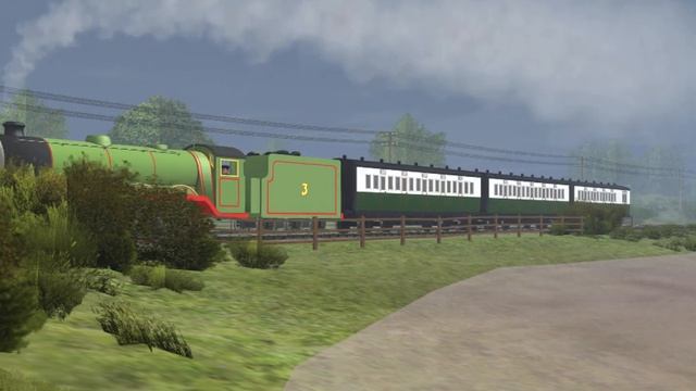 Once, an engine attached to a train, was afraid of a few drops of rain смотреть онлайн