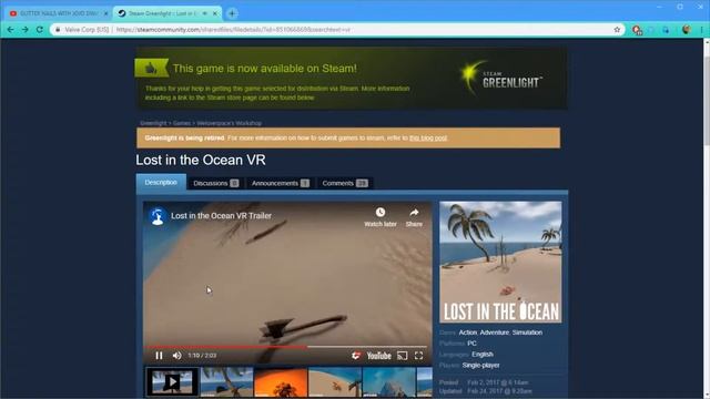 Greenlight Garbage - Lost In The Ocean VR смотреть онлайн