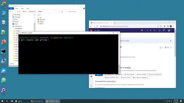 How to add a new project to an existing GitLab repository смотреть онлайн