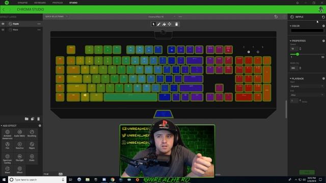 How to make a Black Ripple Effect on your Razer Keyboard смотреть онлайн
